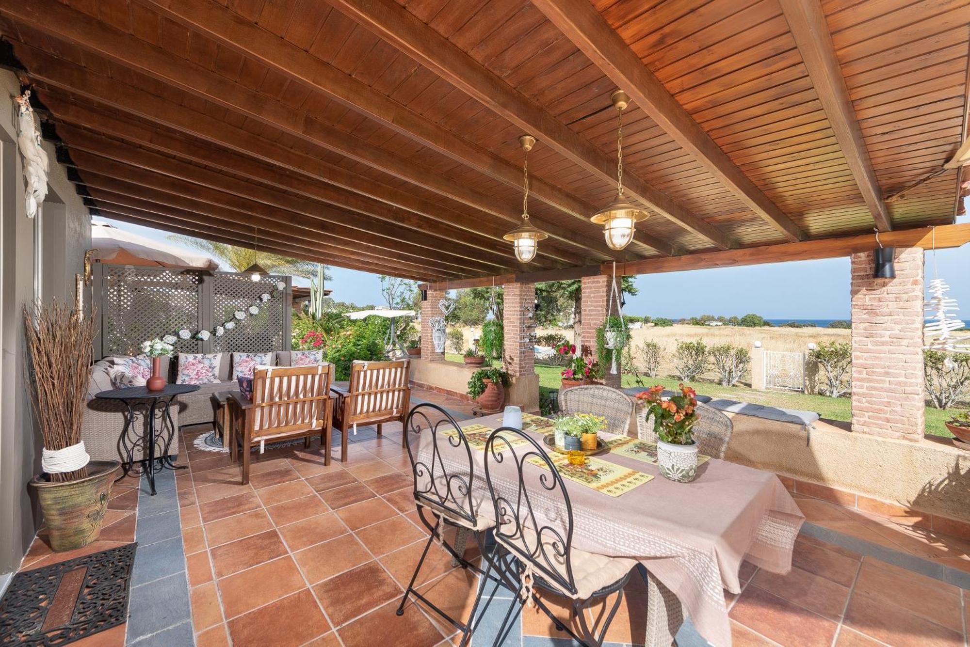 Aelia Sea View Bungalow Gennadi Extérieur photo
