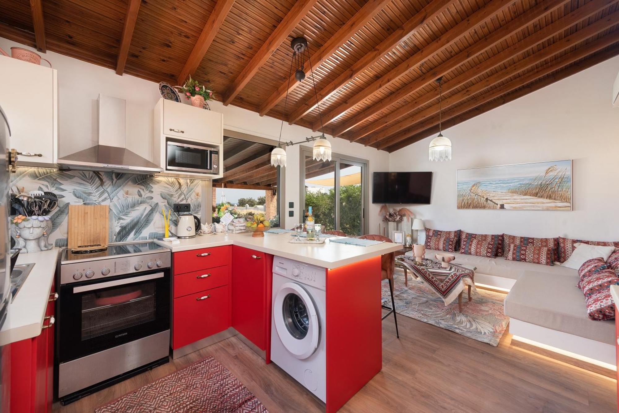 Aelia Sea View Bungalow Gennadi Extérieur photo